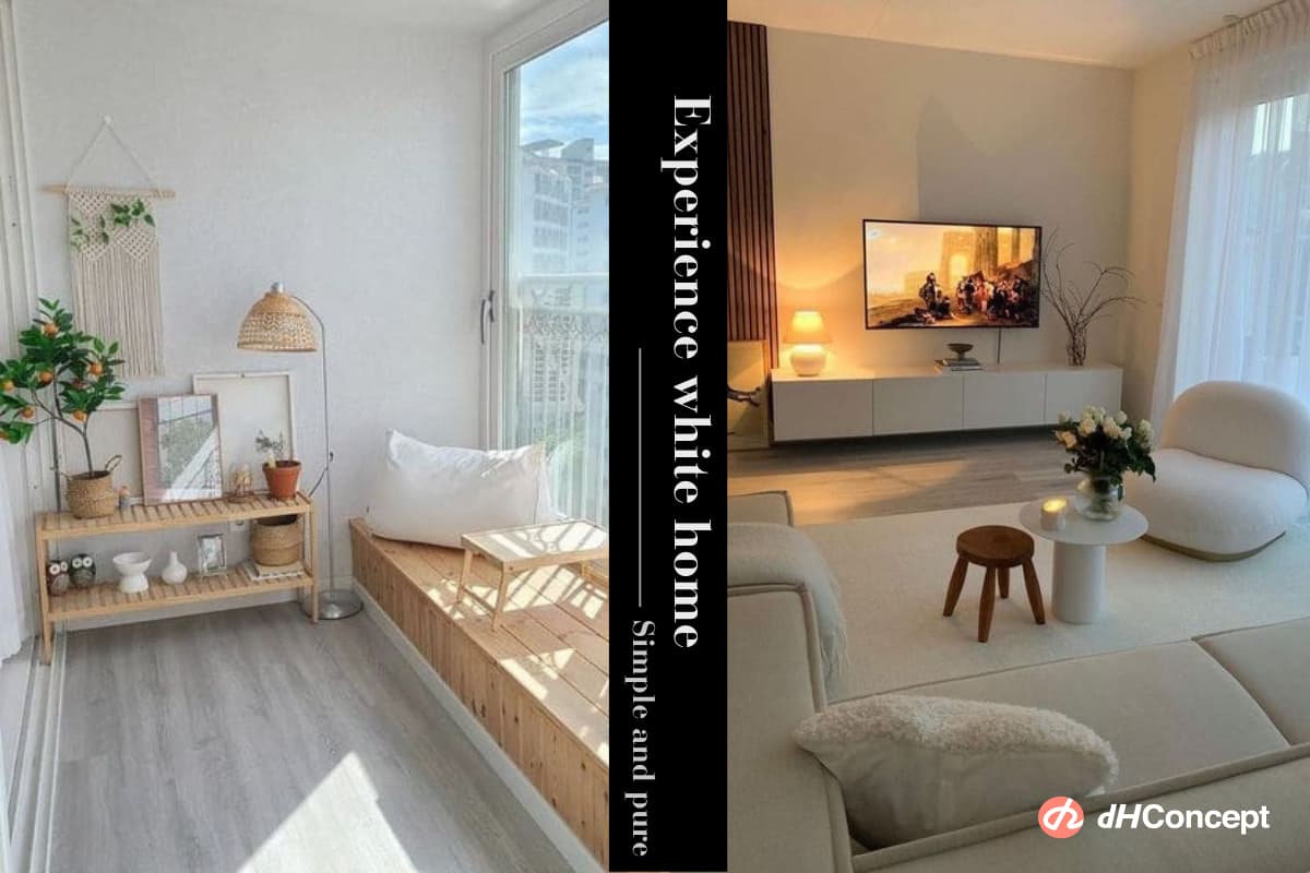 白色風格的居家設計，雖然簡約、純淨，但如果稍不注意，很容易造成單調乏味的感覺。那麼，該怎麼做才能避免這種情況勒～🤔？